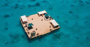 Incredible Private Floating Beach Experience