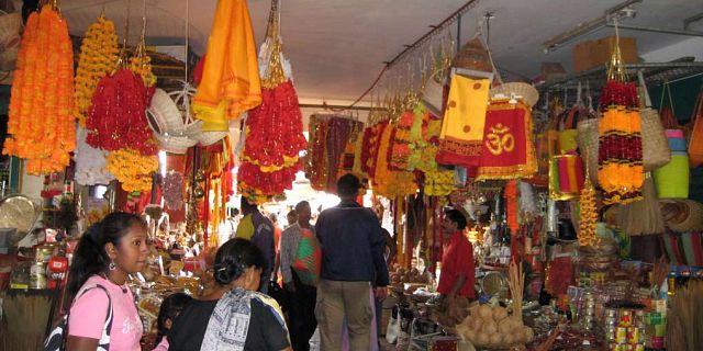 The mahebourg city market