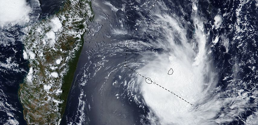 Cyclones in Mauritius