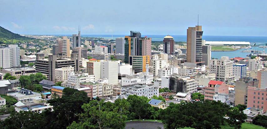 Port Louis the Capital of Mauritius