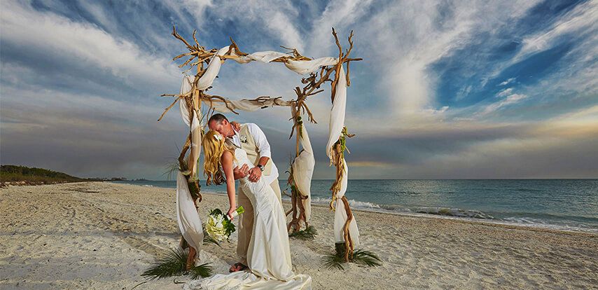Mauritius Barefoot Beach Wedding