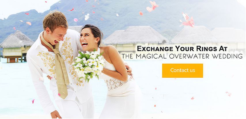 Magical Overwater Wedding
