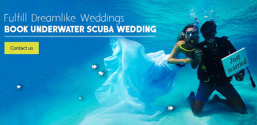 Underwater Scuba Wedding