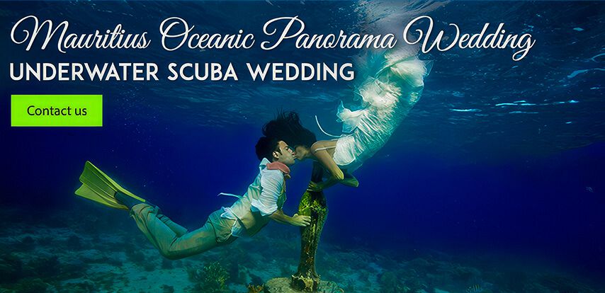 Underwater Scuba Wedding