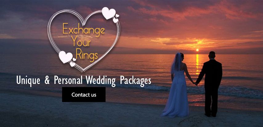 Wedding at on Flat Island