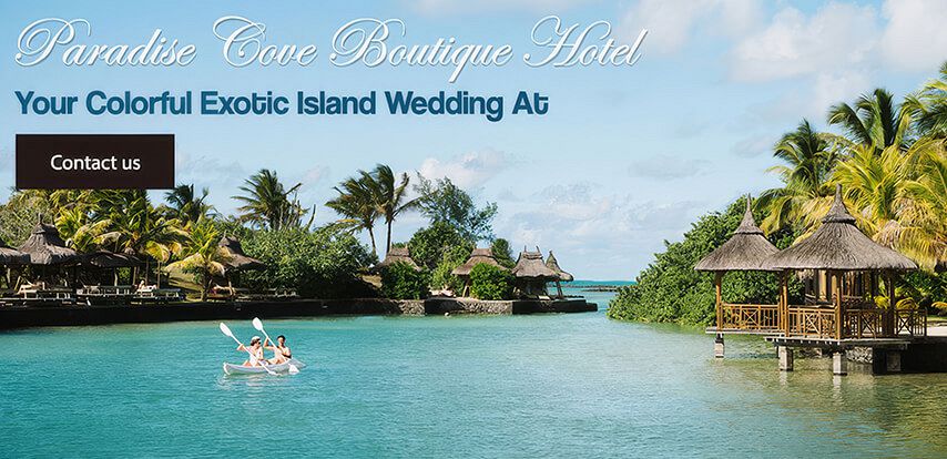 Wedding at Paradise Cove Boutique Hotel